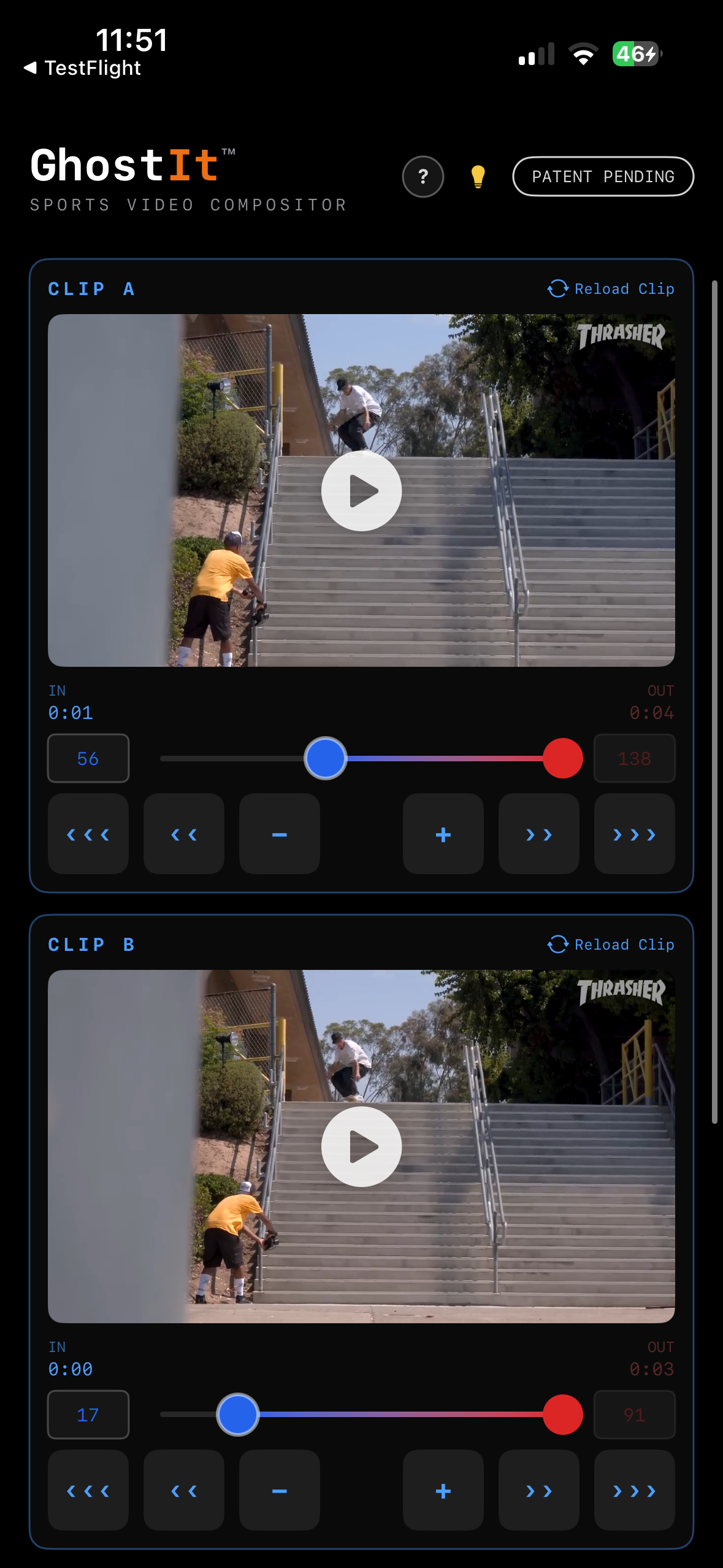 Load Two Clips